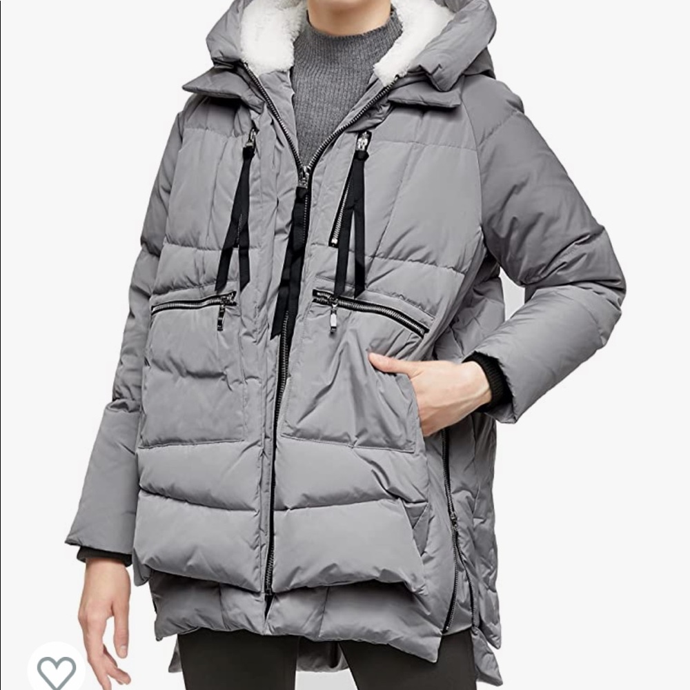 Orolay Amazon Coat Medium Gray - image 2